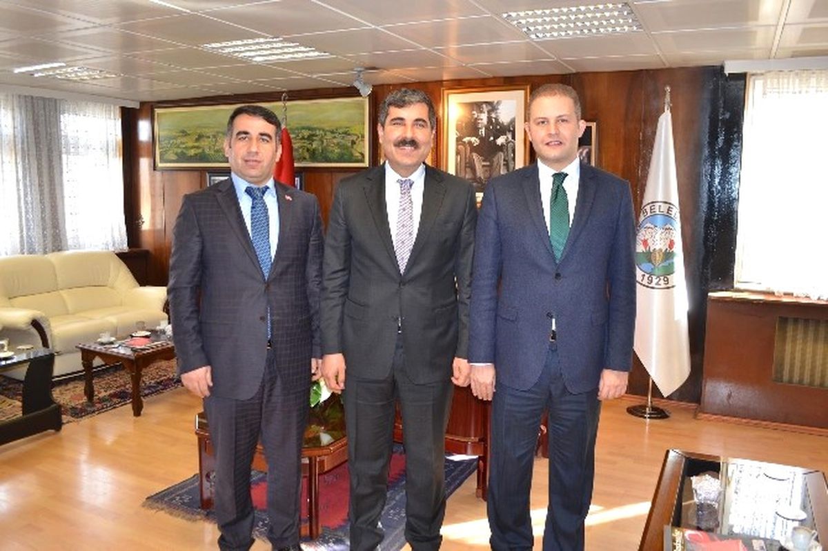 Mülki İdare Amirlerinden Başkan Asya\'ya Ziyaret