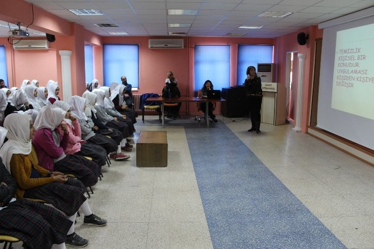 Samsat\'ta Öğrencilere Hijyen Eğitimi Verildi