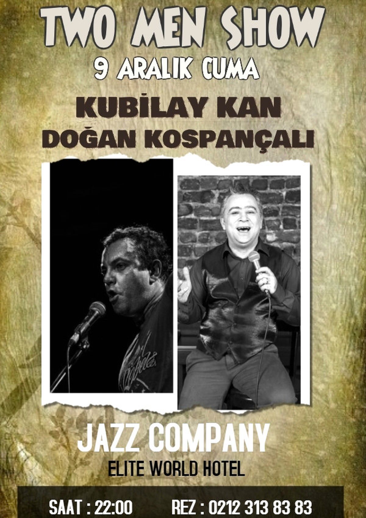 Two Men Show // Kubilay Kan & Doğan Kospançalı Jazz Company\' De..