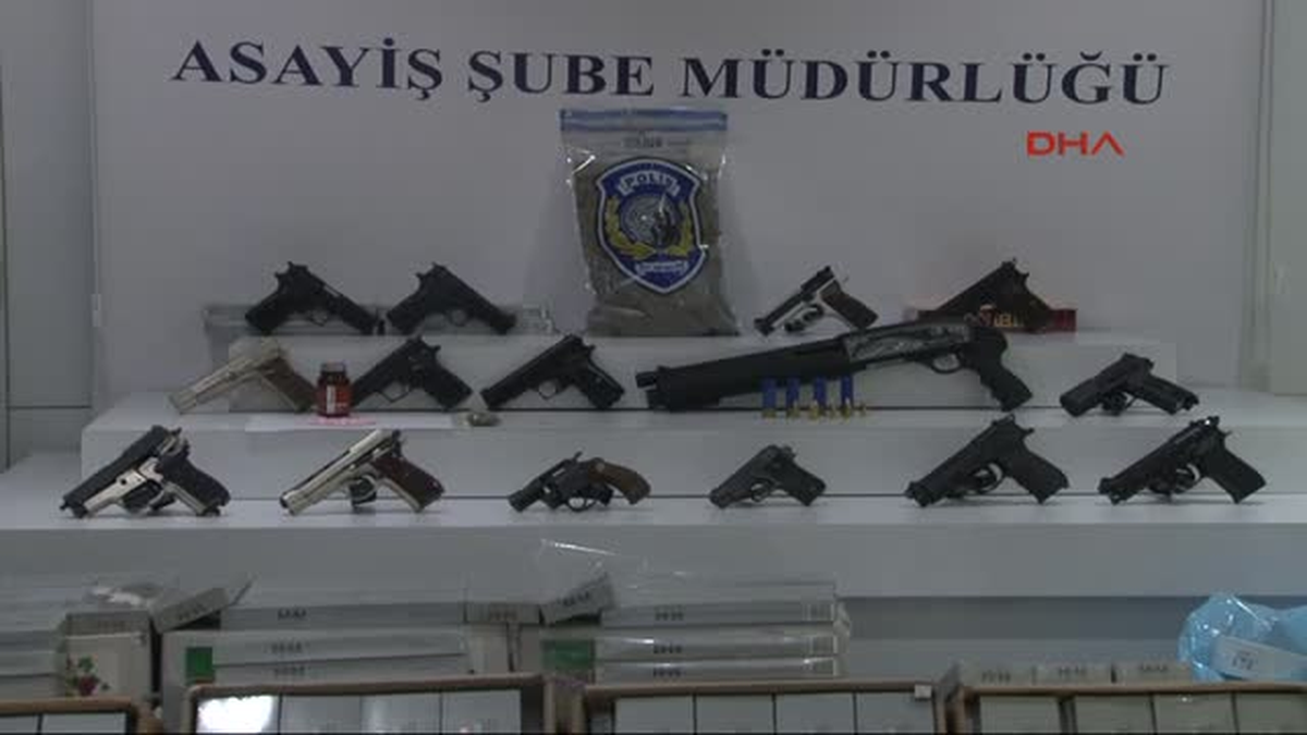 Asayiş Uygulamalarında Ele Geçirilen Malzemeler Sergilendi
