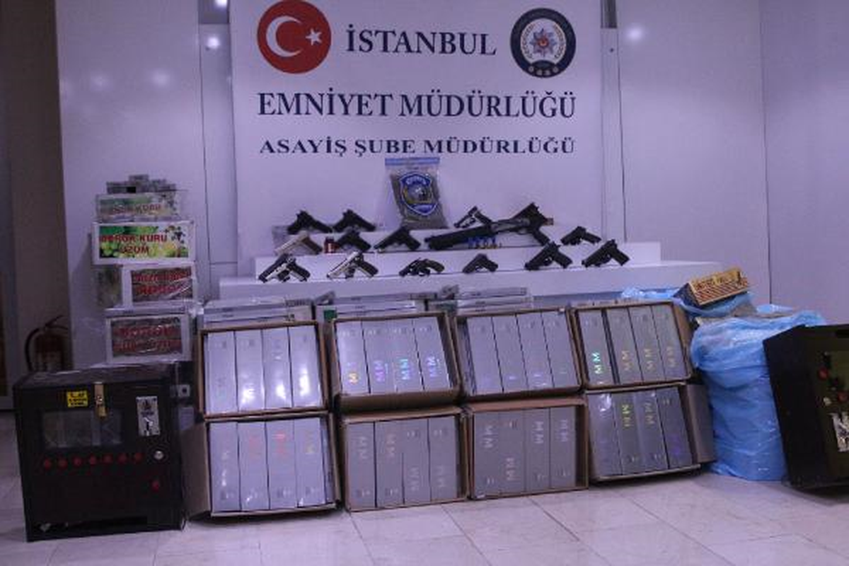 Asayiş Uygulamalarında Ele Geçirilen Malzemeler Sergilendi