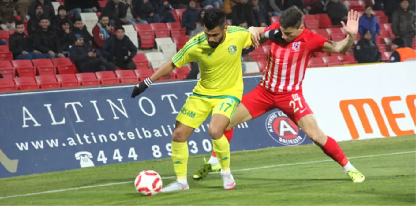 Balıkesirspor-Şanlıurfaspor: 1-1