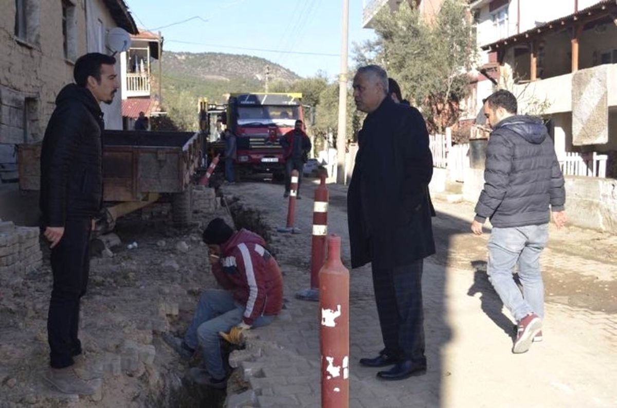 Bayırköy Beldesi\'nde Doğalgaz Çalışmaları