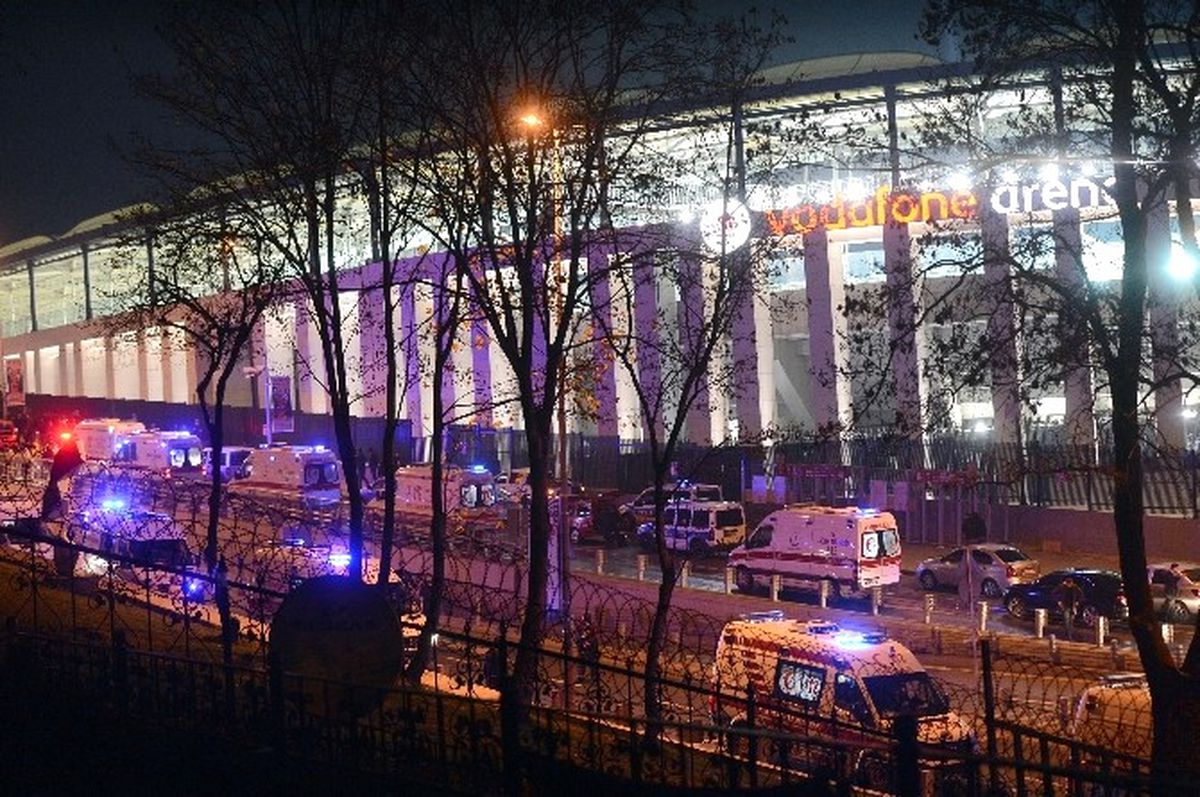 Son Dakika! Beşiktaş\'ta Bombalı Saldırıdan İlk Görüntüler