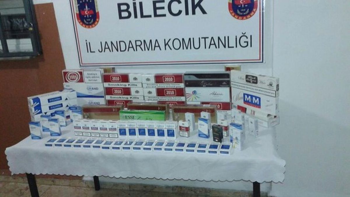 Bilecik\'te Kaçak Sigara Operasyonu
