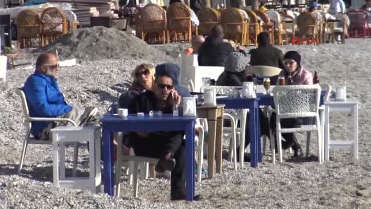 Bodrum\'da Kış Ortasında Bahar Keyfi