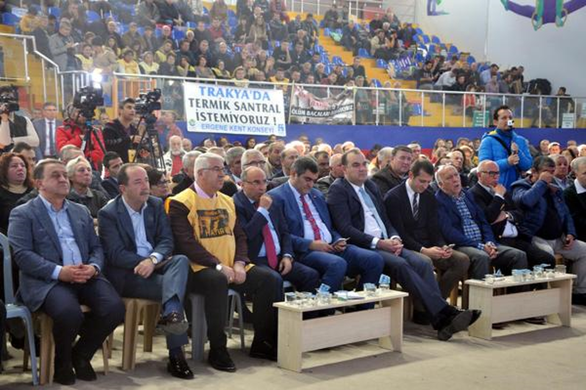 Çerkezköy\'de Termik Santral Kurulmasına Tepki