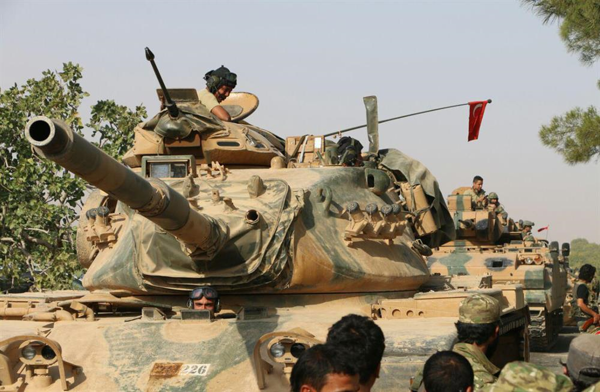 Dha Arşiv - Fırat Kalkanı Harekatı\'ndan Görüntüler