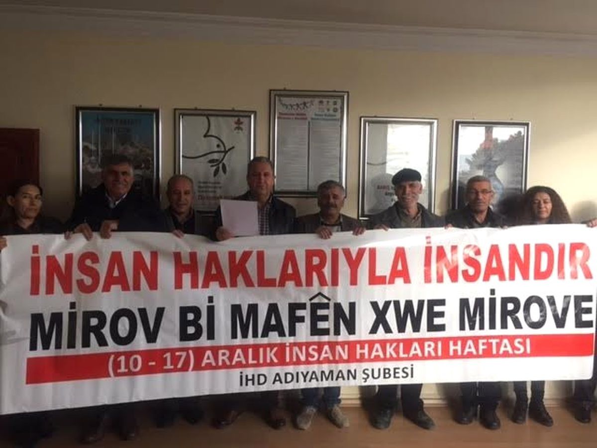 İHD\'den 10 Aralık İnsan Hakları Günü Açıklaması
