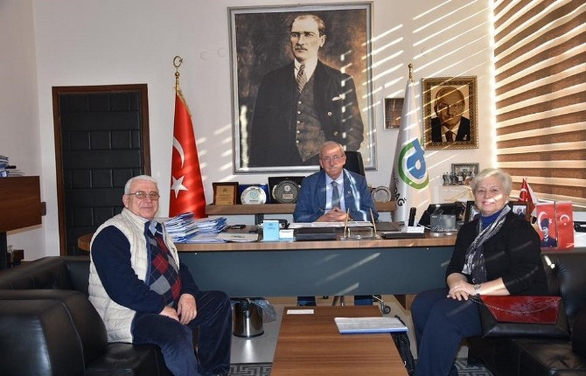 Prof. Dr. Atik, Arkeolojik Çalışmalar Hakkında Başkan Albayrak\'a Bilgi Verdi