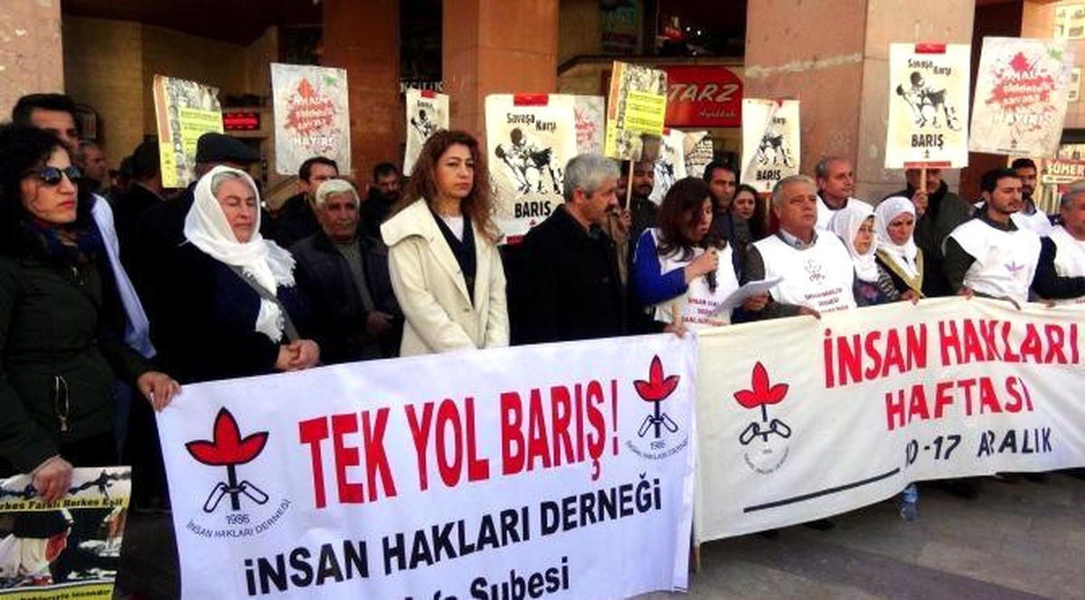 Şanlıurfa\'da, İHD\'den İnsan Hakları Günü Açıklaması