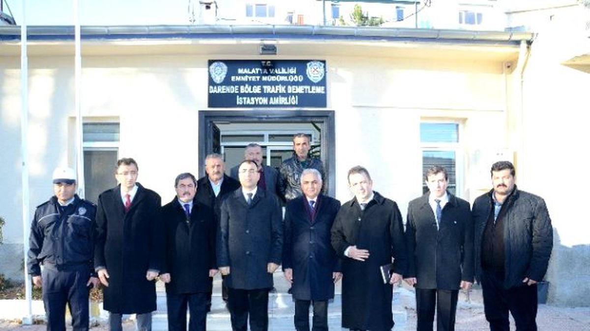 Vali Toprak Darende\'de İncelemelerde Bulundu