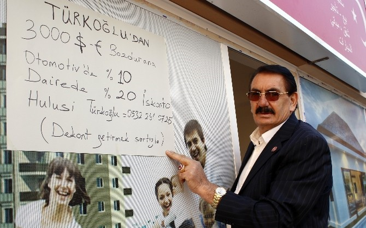 Antalyalı İş Adamından Döviz Bozdurana Ev ve Arabada Büyük İndirim