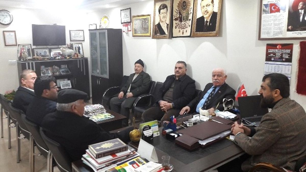 MHP İl Başkanı Erdem\'den Koyun Keçi Yetiştiricileri Birliği\'ne Ziyaret