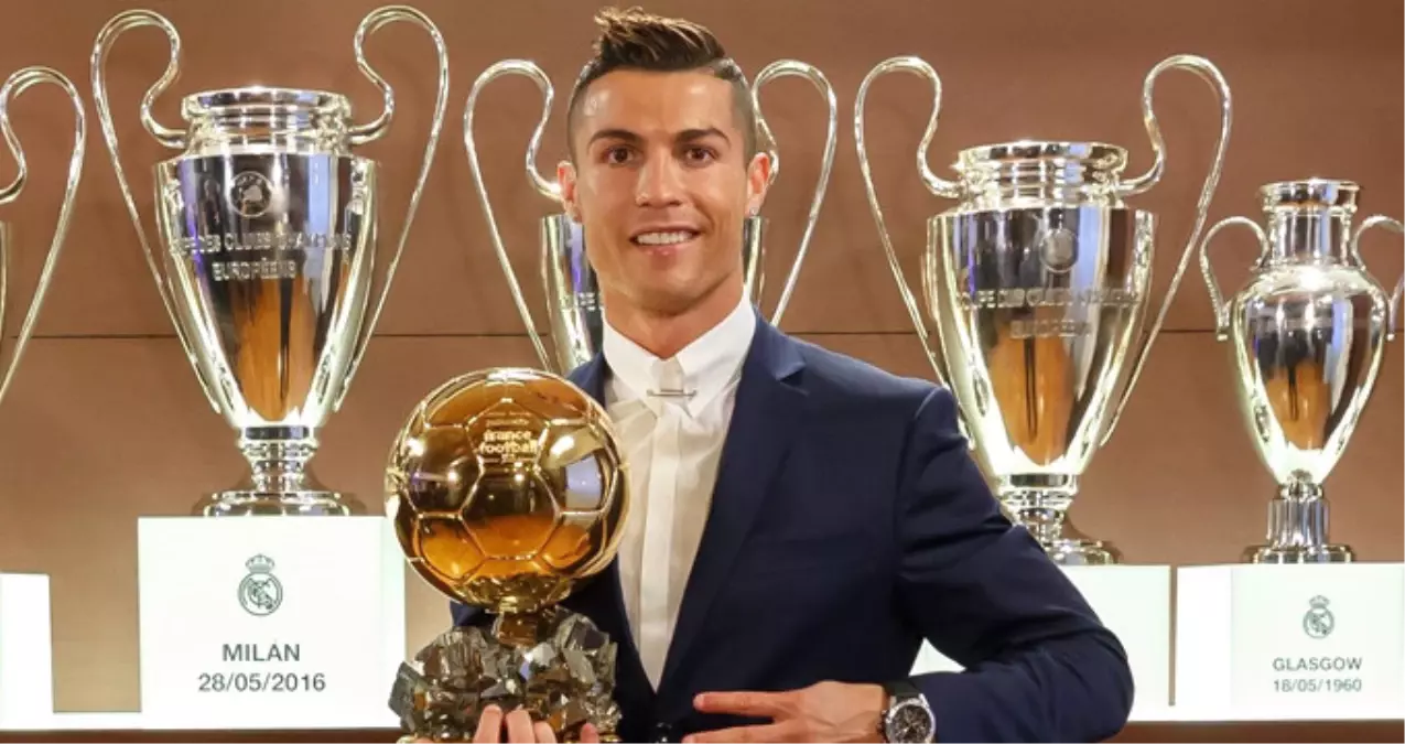 2016 Ballon d\'Or Ödülünü Cristiano Ronaldo Kazandı