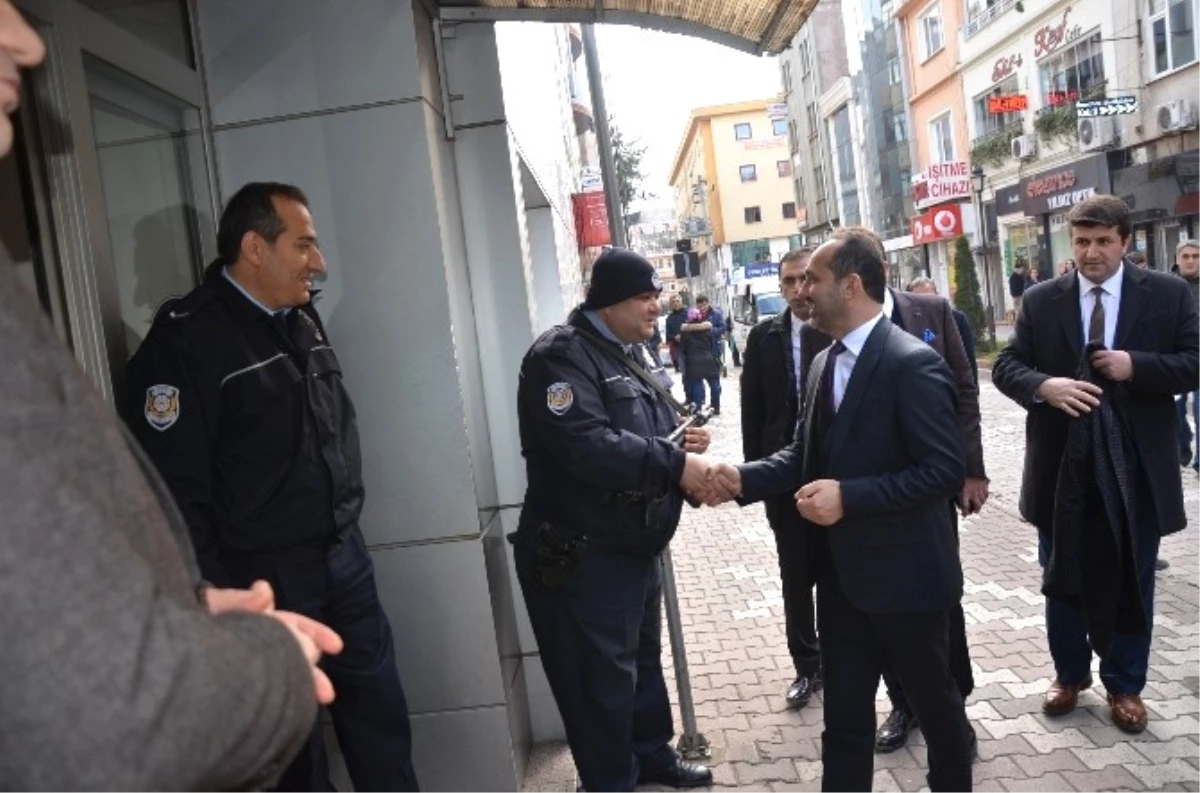 Çamyar\'dan Polise Taziye Ziyareti