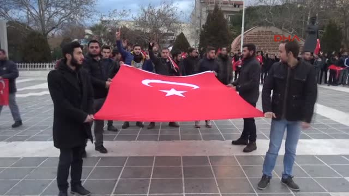 Çanakkale\'de Teröre Karşı Tek Vücut Oldu