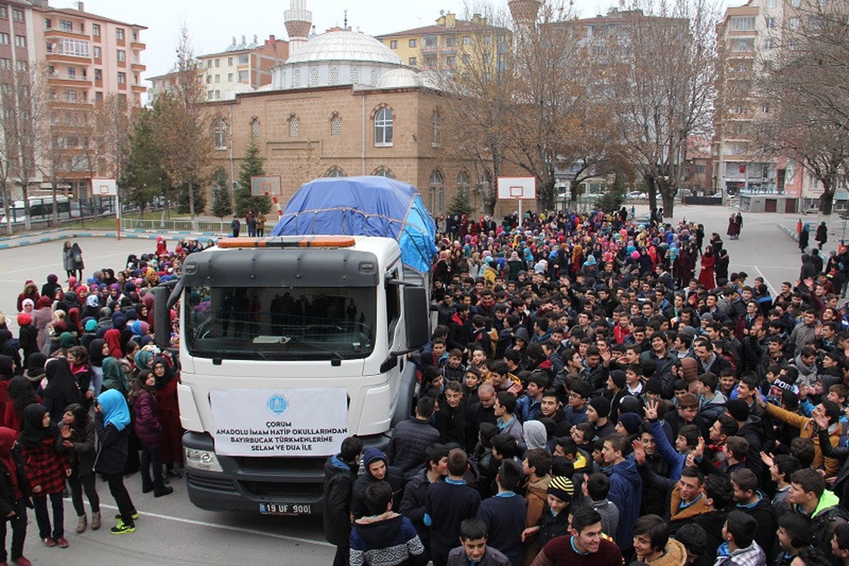 Çorum\'dan Bayırbucak Türkmenlerine Yardım
