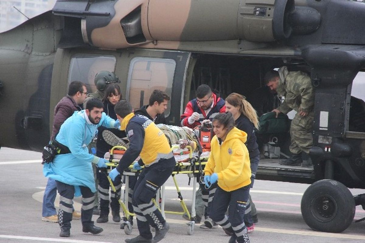 El Bab Operasyonunda Yarlanan 2 Asker Gaziantep\'e Getirildi