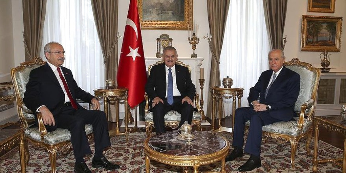 Liderlerden Çankaya Köşkü\'nde Terör Zirvesi
