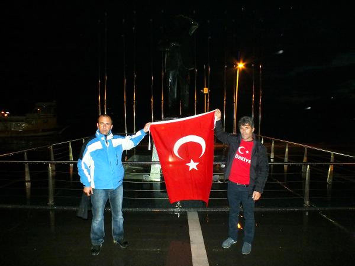 Marmarisli Esnaftan Teröre Karşı Sessiz Eylem