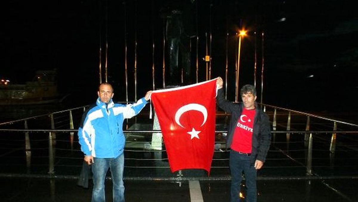 Marmarisli Esnaftan Teröre Karşı Sessiz Eylem