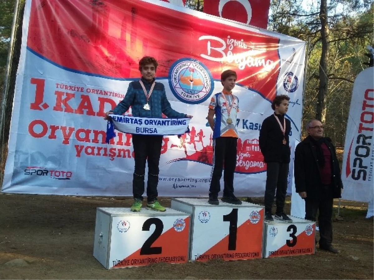 Oryantiring Yarışlarında Bursa\'ya 11 Madalya
