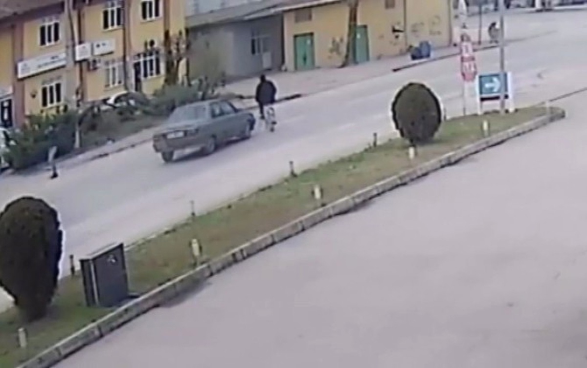 Otomobilin Çarptığı Bisikletli Yaralandı