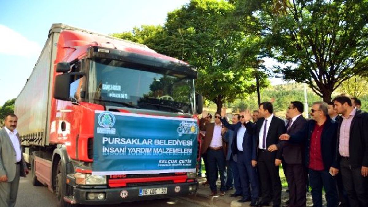 Pursaklar\'dan Halepli Çocuklar İçin Yardım Kampanyası