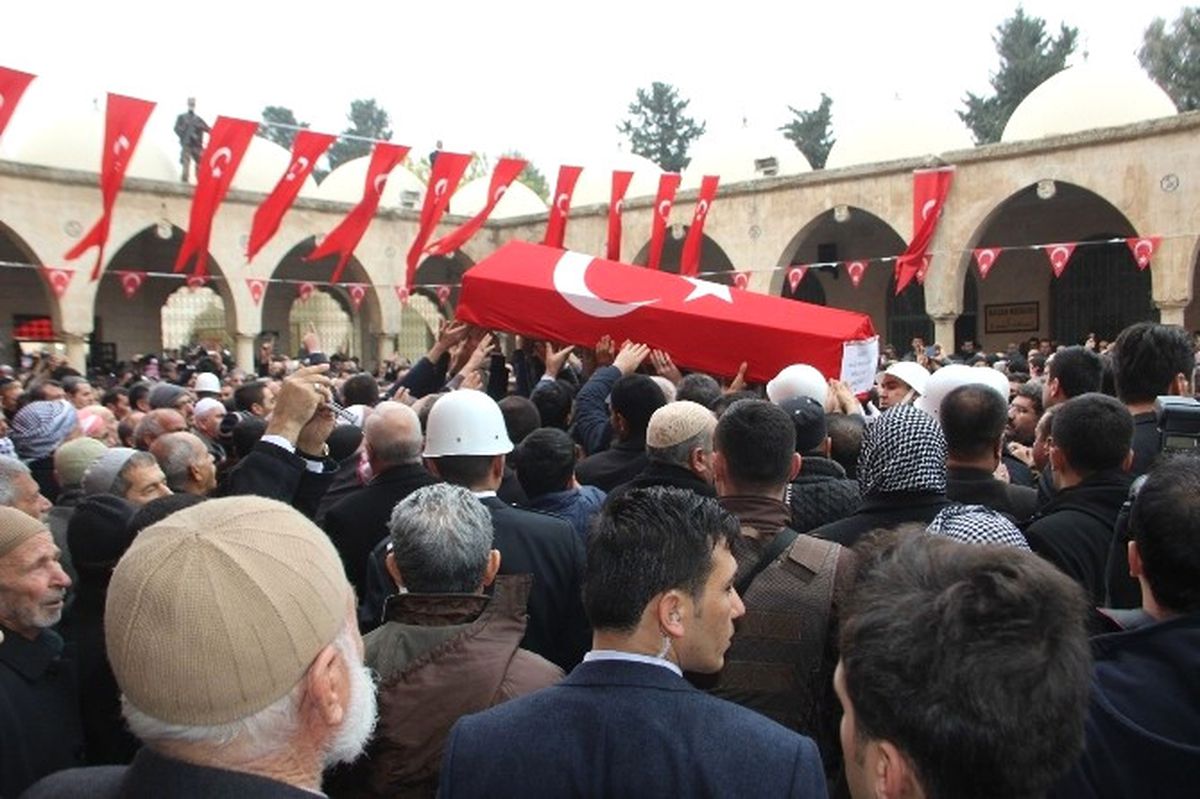 Şanlıurfa Şehidini Uğurluyor