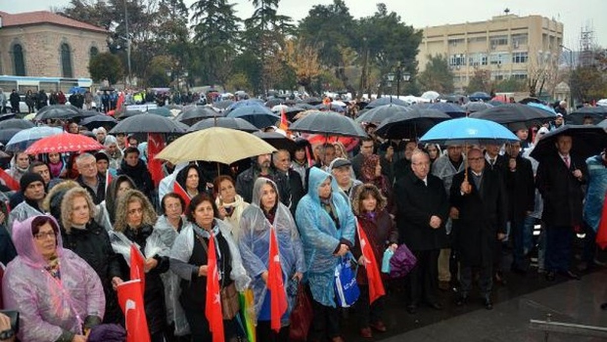 Tekirdağ\'da Teröre Tepki Mitingi