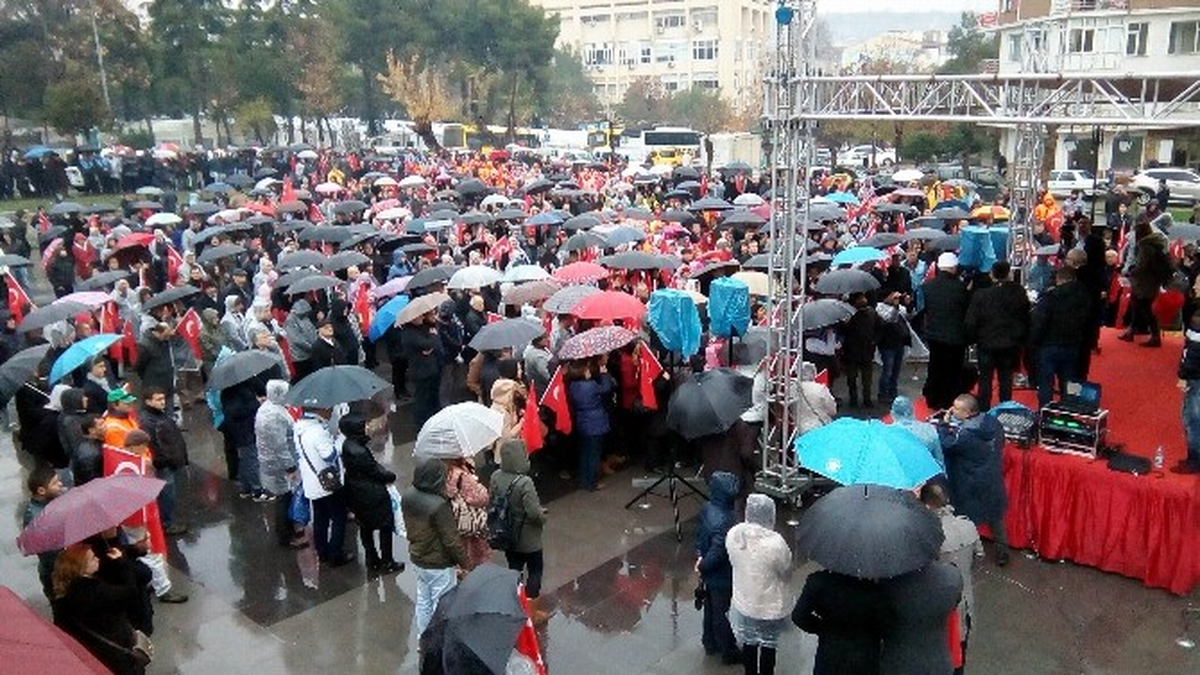 Tekirdağ Teröre Karşı Tek Yürek Oldu