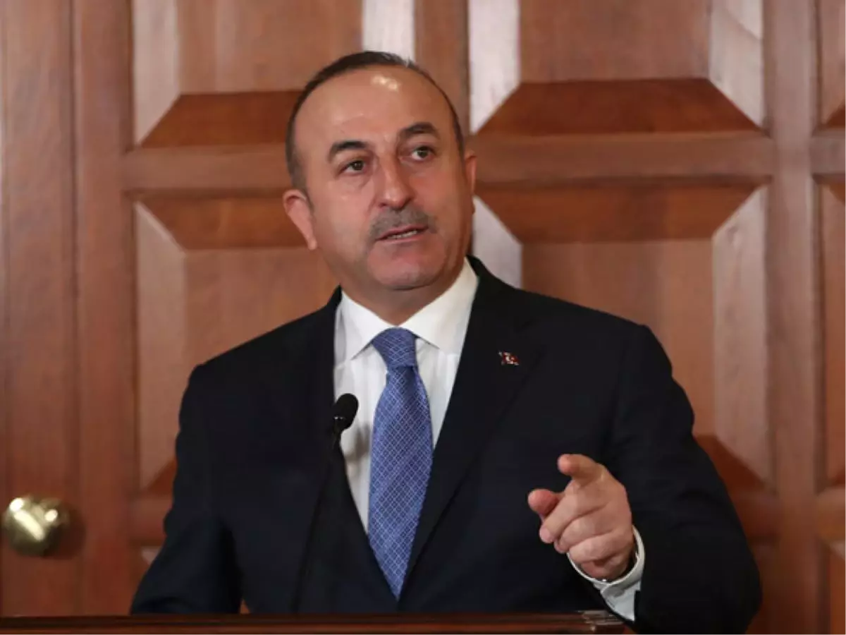 Çavuşoğlu\'ndan AP\'ye \'Pkk Sergisi\' Tepkisi Sen de Git Dağa, Ne İşin Var Parlamentoda