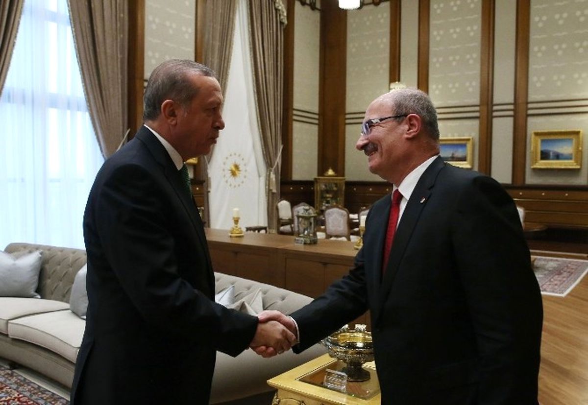 Cumhurbaşkanı Erdoğan ATO Başkanı Baran\'ı Kabul Etti