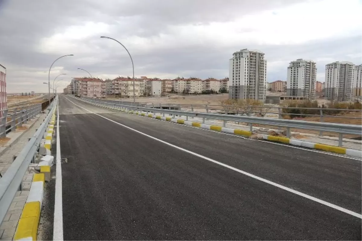 Doğukışla Köprülü Kavşağı Trafiğe Açılıyor