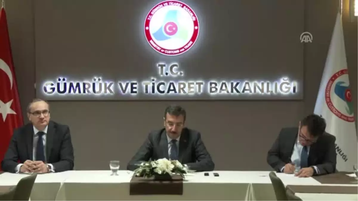 Gümrük ve Ticaret Bakanı Tüfenkci, Ayd Başkanı Belgü\'yü Kabul Etti