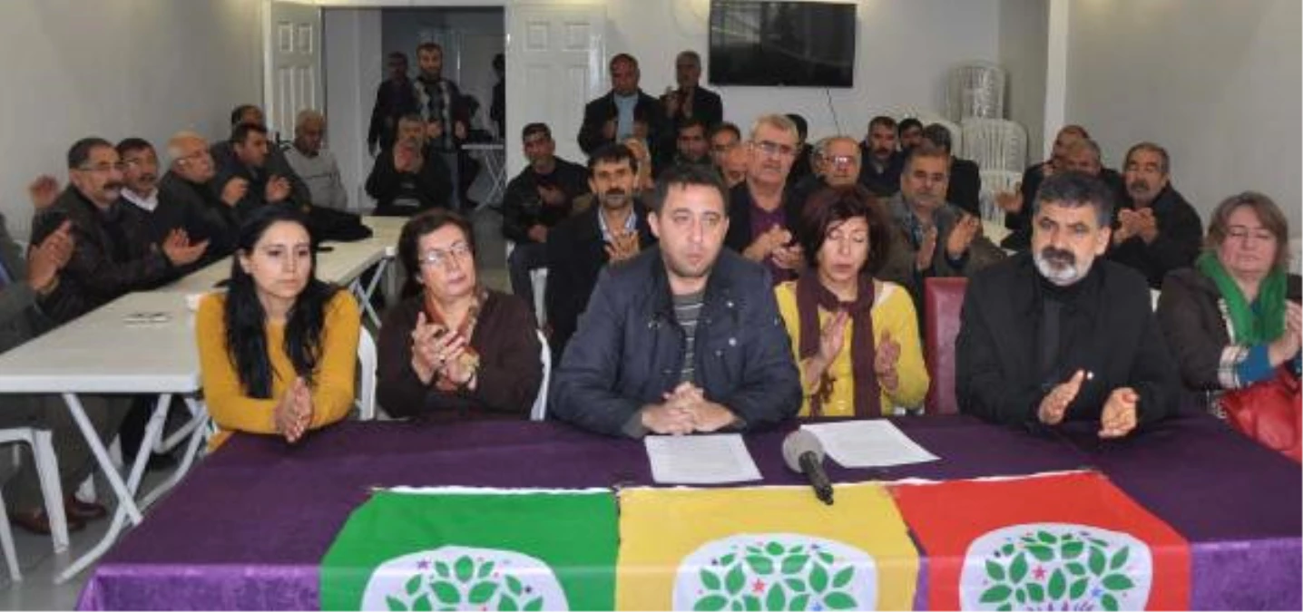 Hdp Gaziantep Teşkilatından Tutuklamalara Tepki