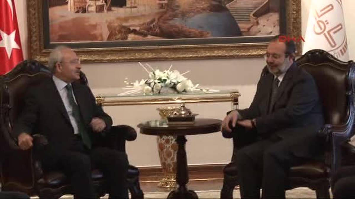 Kılıçdaroğlu\'ndan Diyanet Işleri Başkanı Görmez\'e Ziyaret