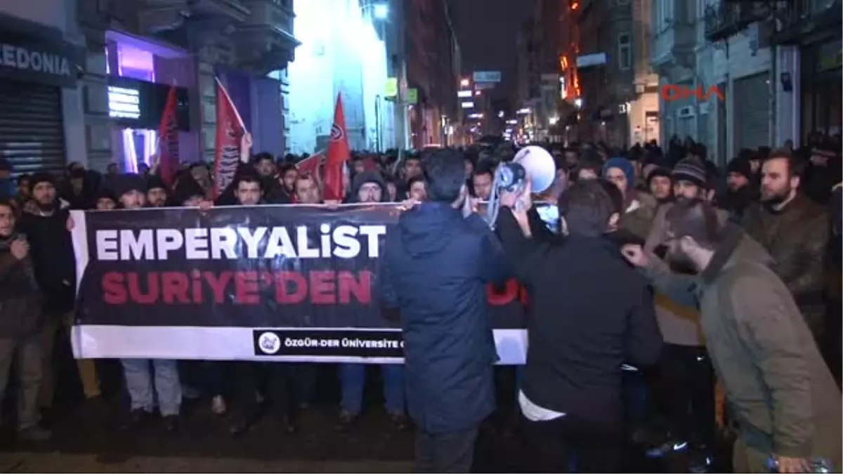 Rusya Başkonsolosluğu Önünde Protesto