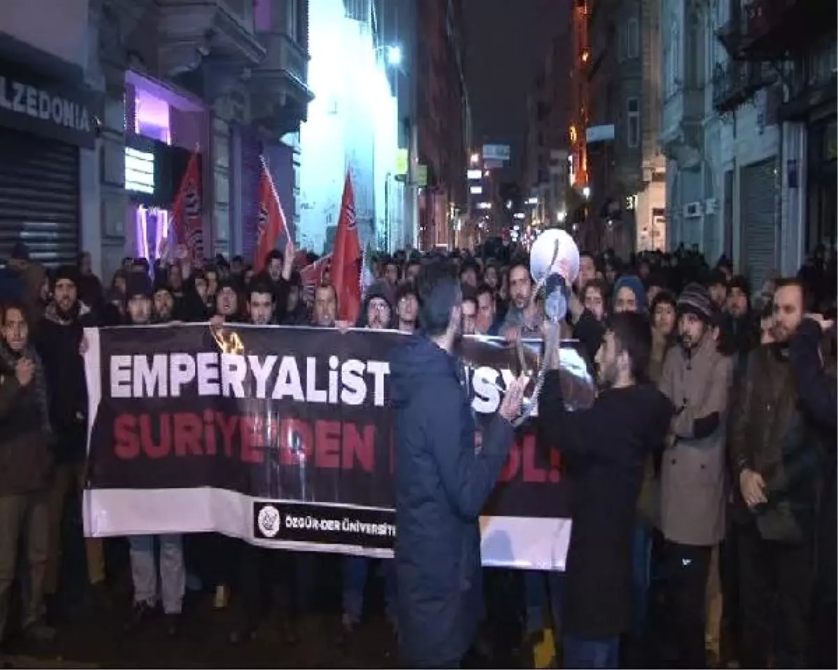 Rusya Başkonsolosluğu Önünde Protesto