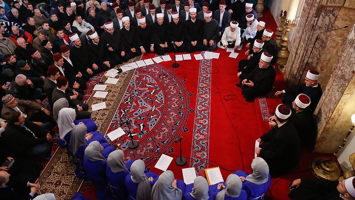 Saraybosna\'da İstanbul\'daki Şehitler İçin Gıyabi Cenaze Namazı