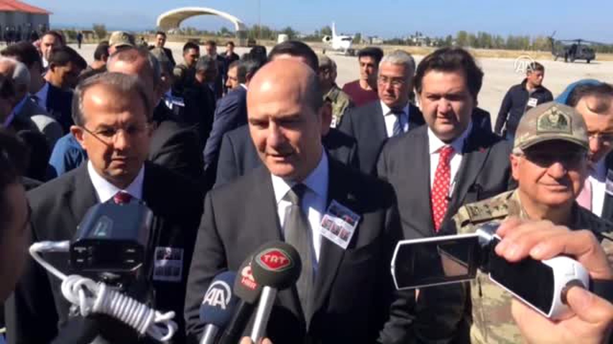 İçişler Bakanı Soylu Yüksekova\'da