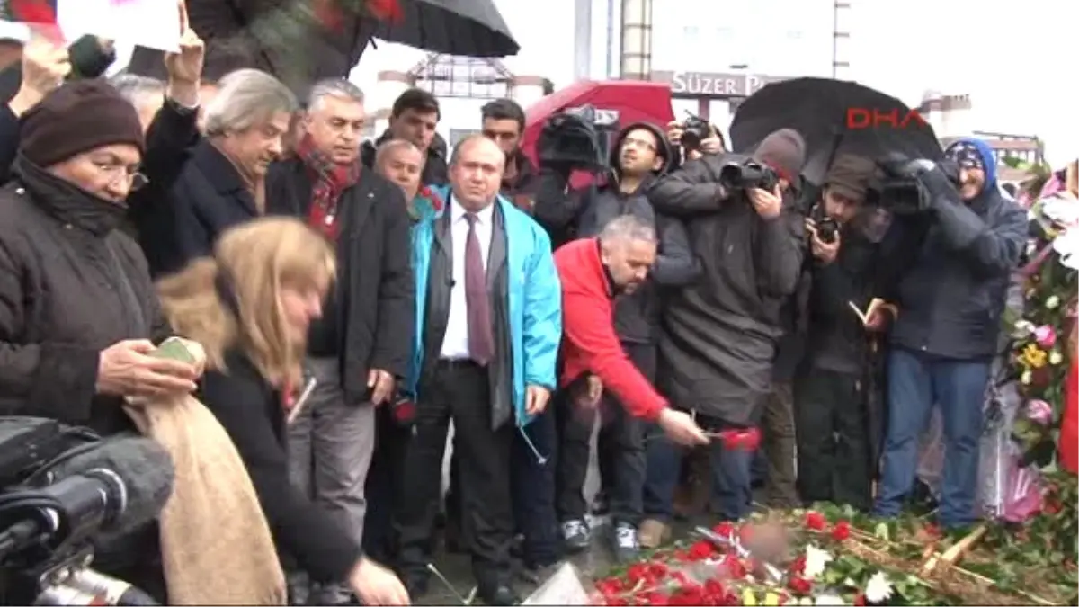 Sendikalardan Şehitler Için Saygı Yürüyüşü