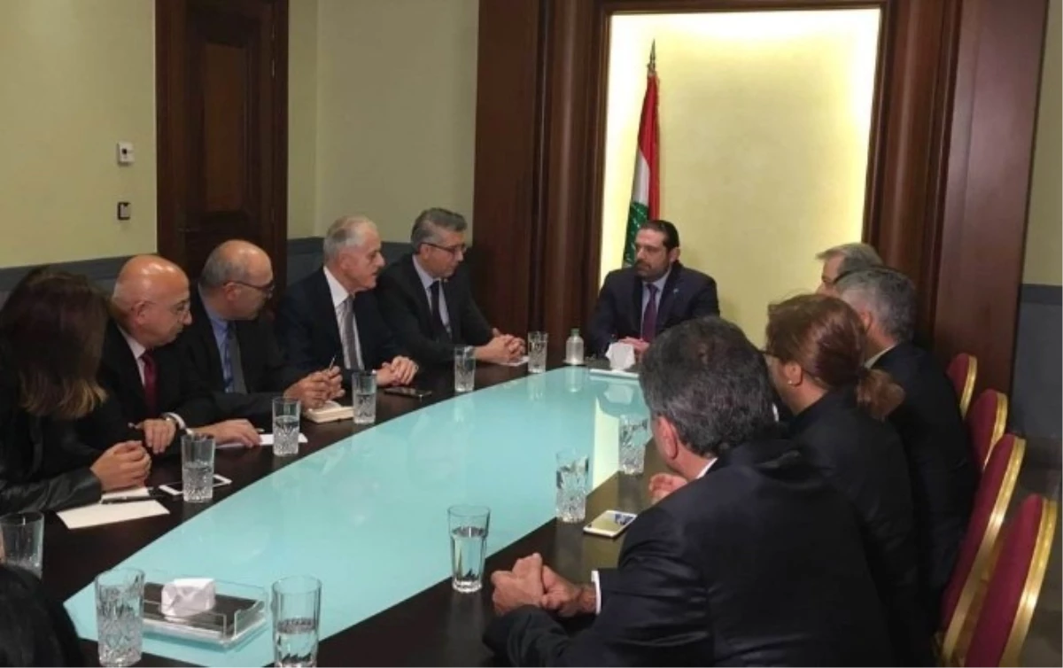 Yırcalı, Lübnan Başbakanı Hariri ile Görüştü