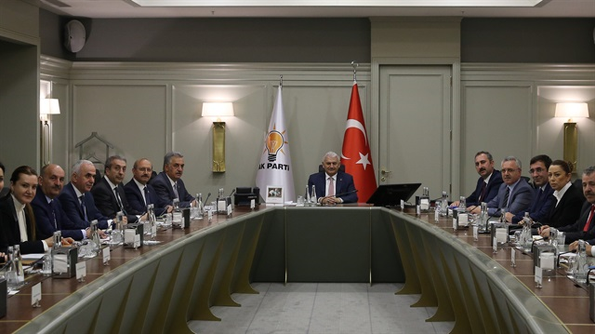 AK Parti Merkez Yürütme Kurulu Toplandı