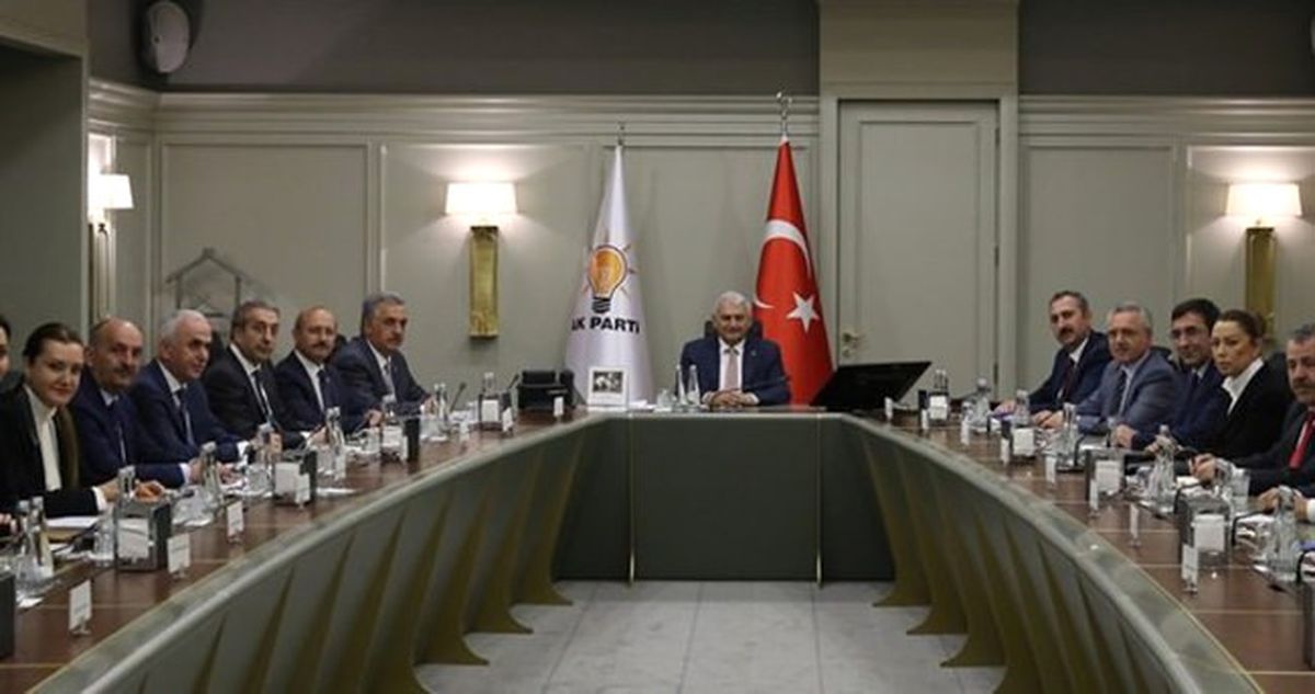 AK Parti Myk Toplantısı Sona Erdi