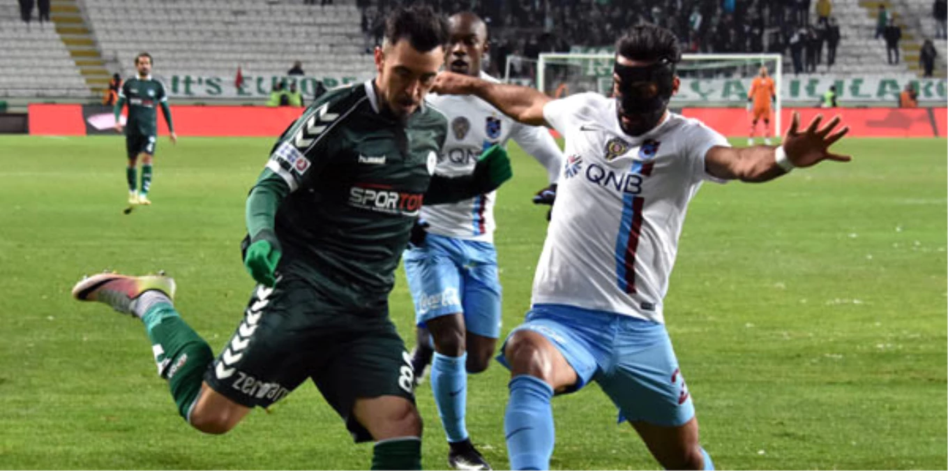 Atiker Konyaspor-Trabzonspor: 0-0