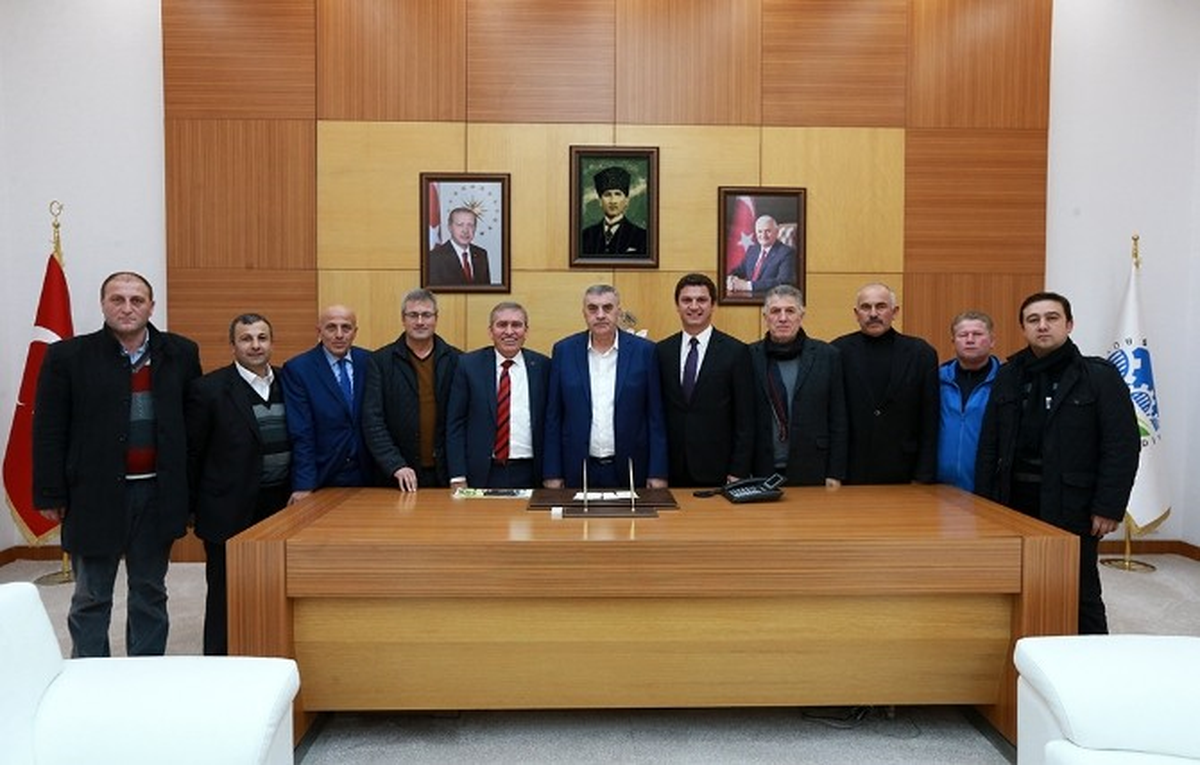 Başkan Toçoğlu Askf Başkanını Ağırladı
