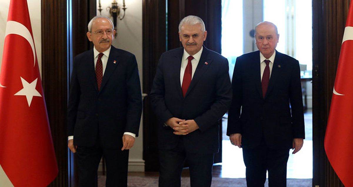 Çankaya Köşkü'nde Kritik Buluşma! 3 Lider İlk Kez Ortak Açıklama Yaptı