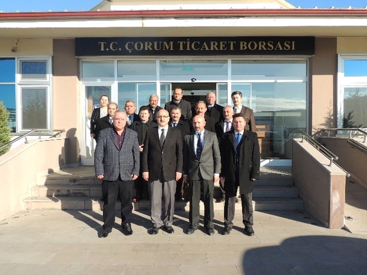 Çorum Ticaret Borsası\'ndan Kaban Yardımı